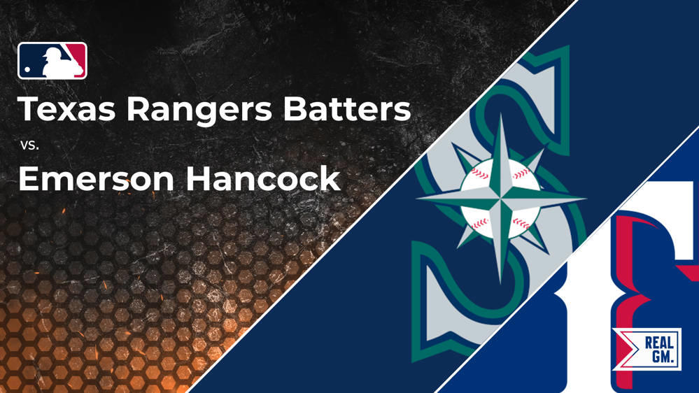 Rangers vs. Emerson Hancock and the Mariners: Batter vs. Pitcher 