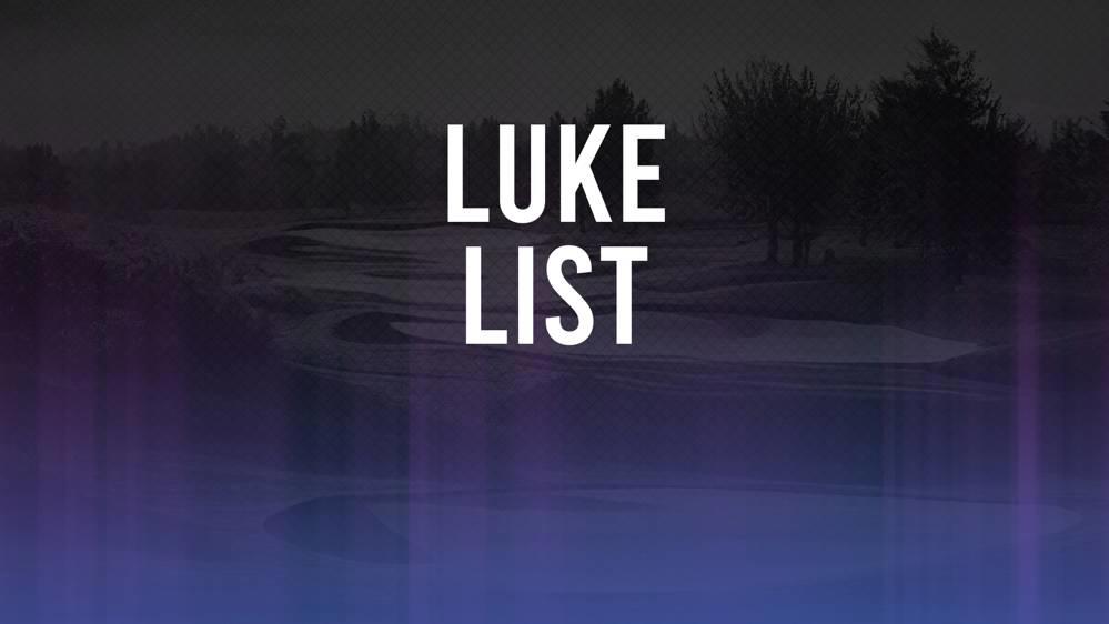 Luke List The 2024 Shriners Children's Open betting odds and trends