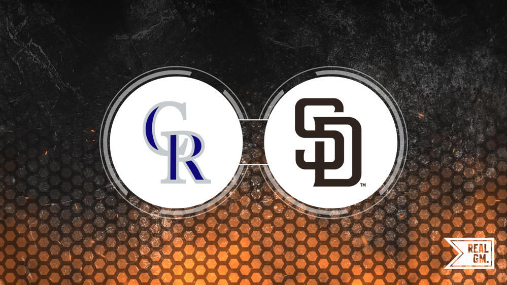 Padres vs. Rockies Odds, spread, over/under August 2 RealGM