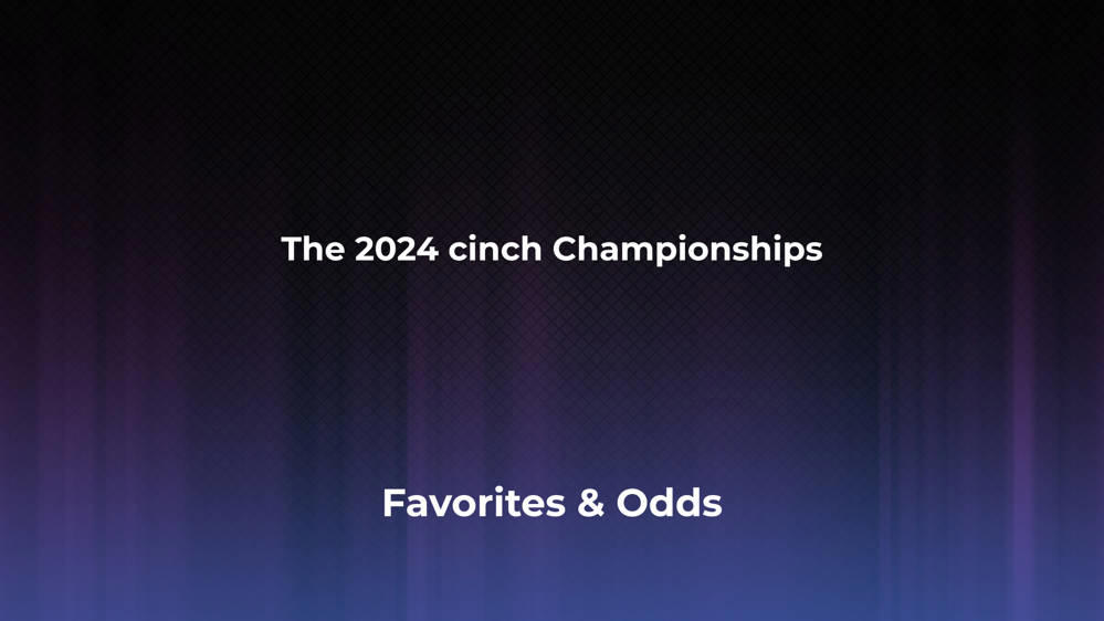 The cinch Championships Betting Odds, Favorites and Player Previews - Men's Singles