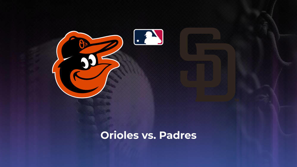 Orioles vs. Padres Betting Odds, Probable Starters 7/27/2024