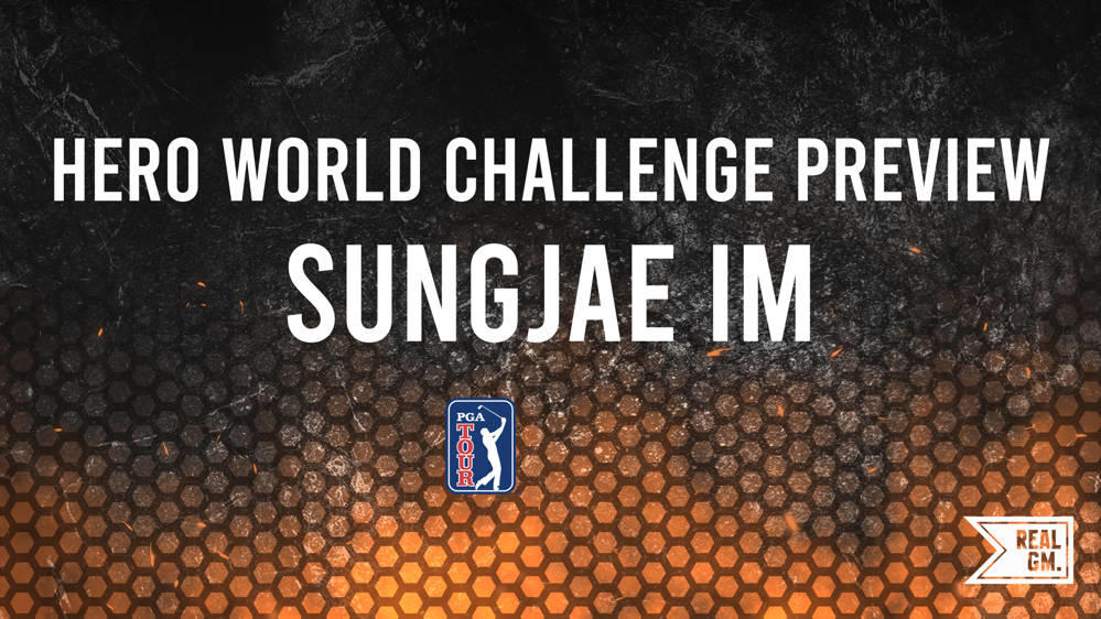 The 2024 Hero World Challenge Odds Sungjae Im RealGM