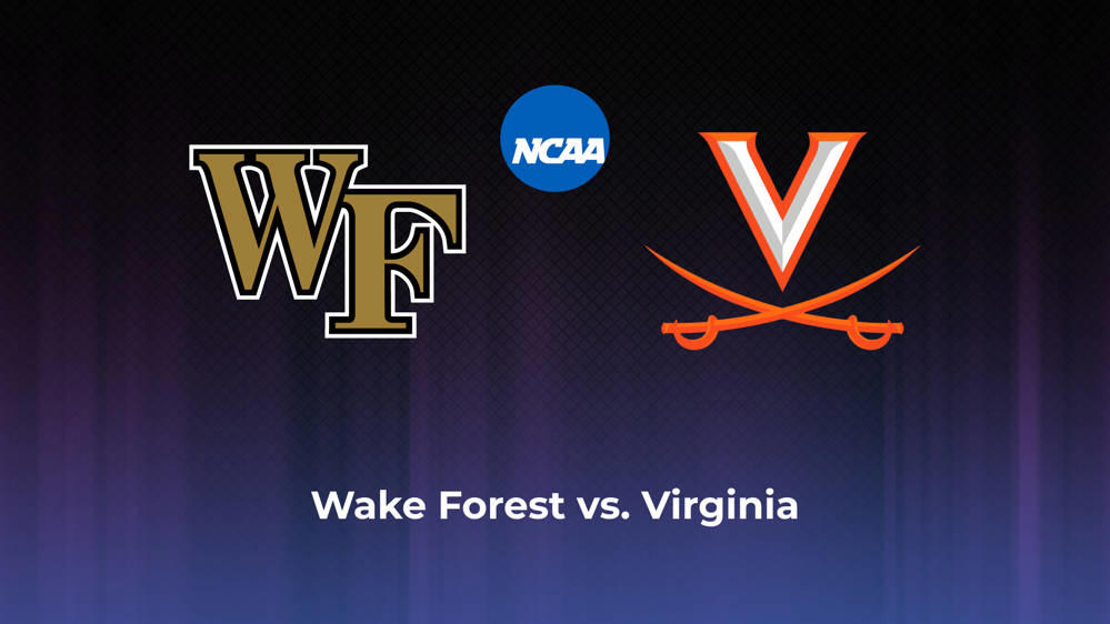 Wake Forest vs. Virginia Spread, Line & Odds for Sept. 7