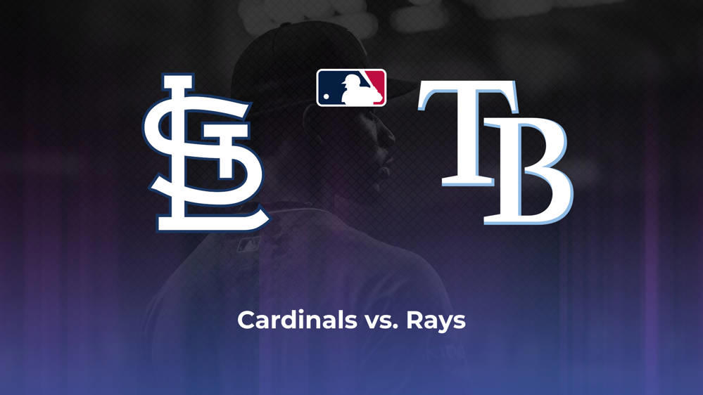 Cardinals vs. Rays Betting Odds, Probable Starters 8/6/2024