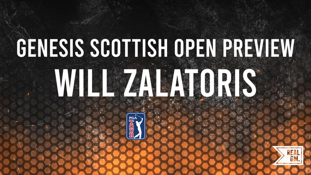 The 2024 Genesis Scottish Open Odds Will Zalatoris RealGM