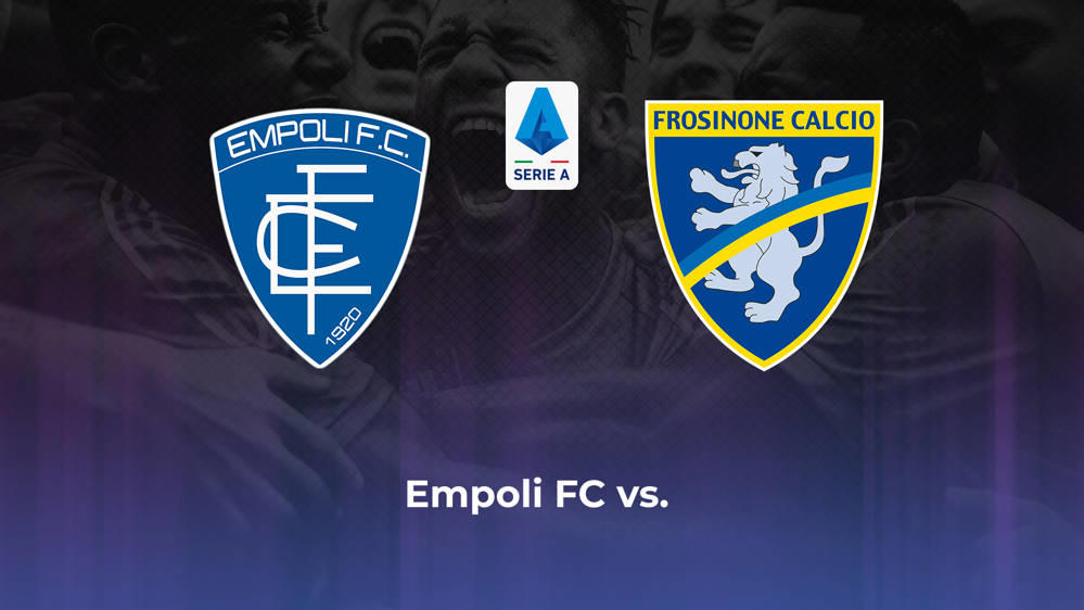 Empoli FC vs. Frosinone Calcio Betting Odds, Offensive Leaders, & Moneyline 5/5/2024