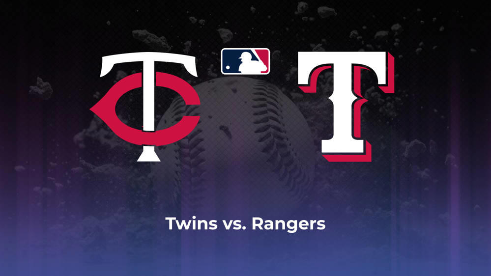 Twins vs. Rangers Betting Odds, Probable Starters 5/25/2024