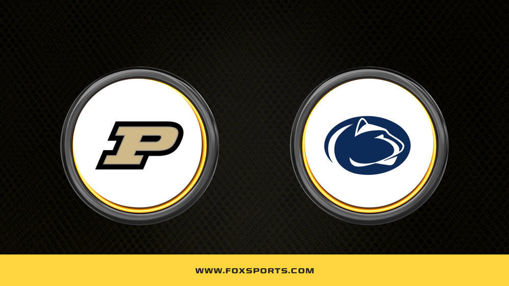 Purdue vs. Penn State Prediction, How to Watch, Odds, Channel - Jan 10