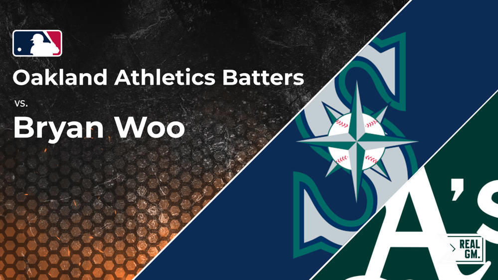 Athletics vs. Bryan Woo and the Mariners Batter vs. Pitcher Stats and