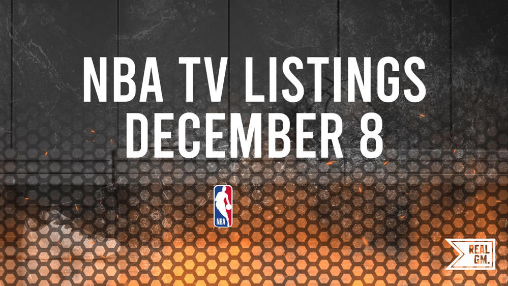 NBA Games Today Live on TV and Streaming December 8 RealGM