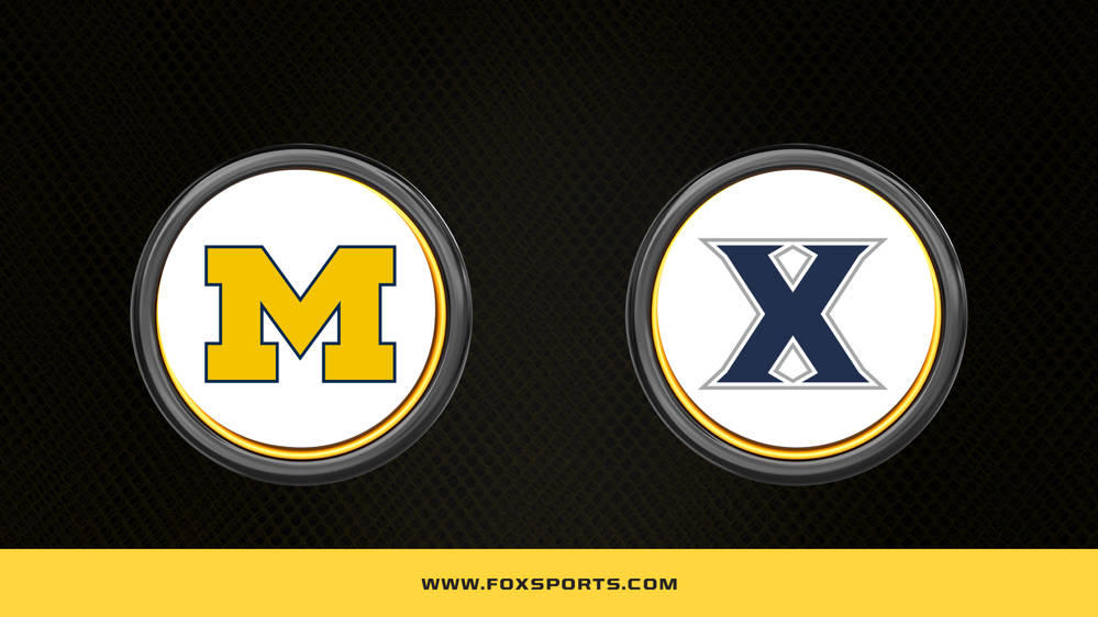 Michigan vs. Xavier: How to Watch, Channel, Prediction, Odds - Nov 27