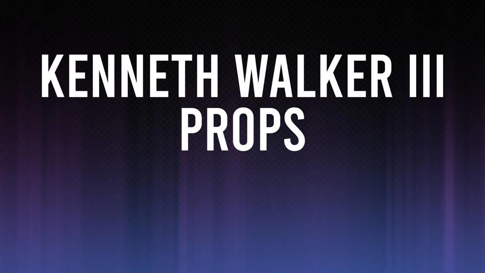 Week 4 Seahawks vs. Lions Player Props: Kenneth Walker III