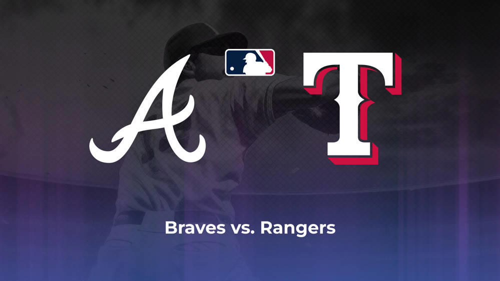 Braves vs. Rangers Betting Odds, Probable Starters 4/21/2024