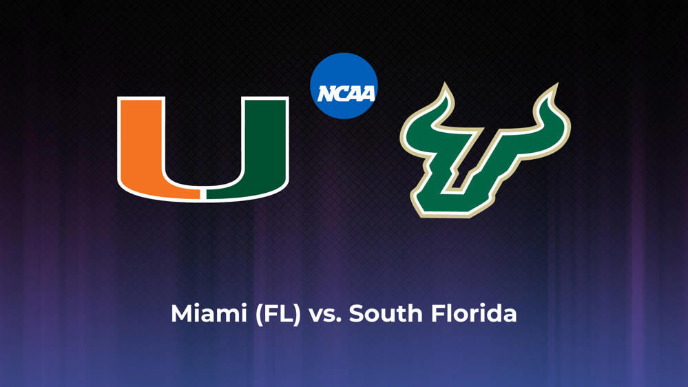 Miami (FL) vs. South Florida Spread, Line & Odds for Sept. 21