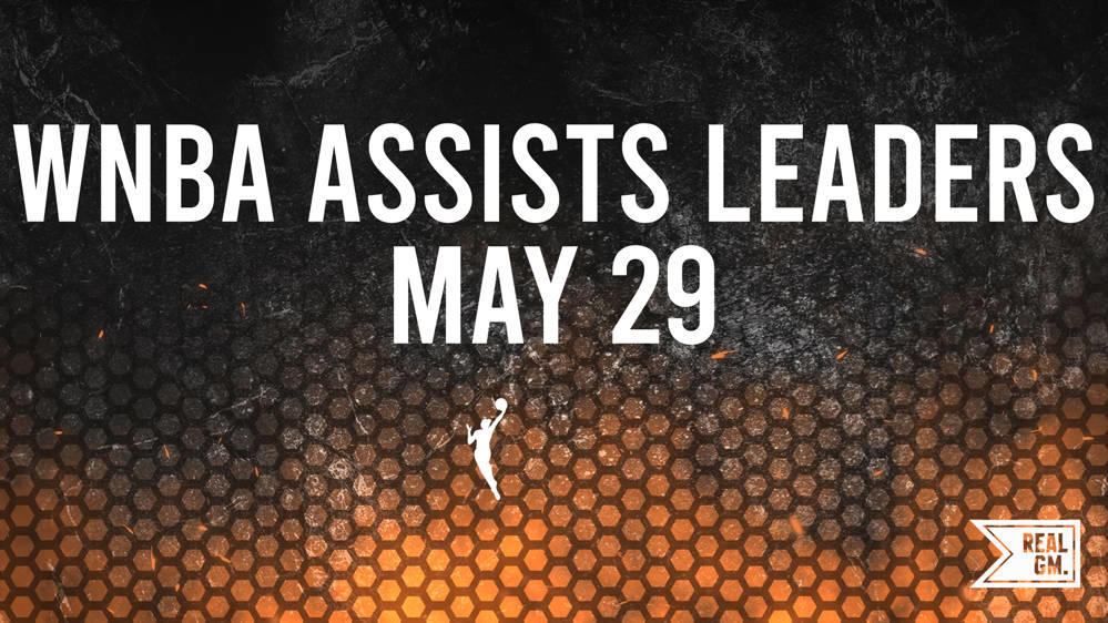 Yesterday’s WNBA Assists Leaders - May 29 | RealGM