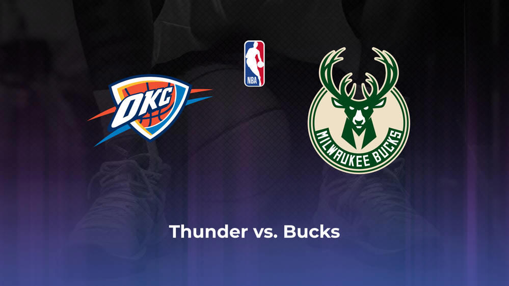 Thunder vs. Bucks NBA betting odds and trends for April 12