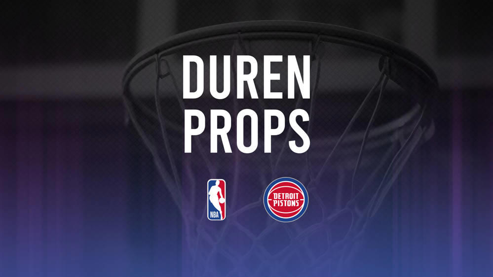 April 1 Pistons vs. Grizzlies Player Props: Jalen Duren