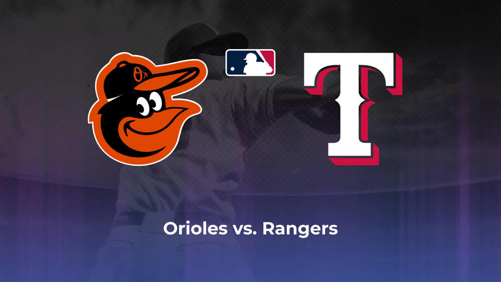 Orioles vs. Rangers Betting Odds, Probable Starters 7/20/2024