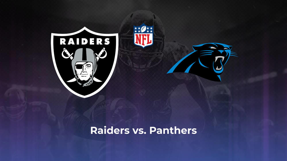 Bet on Raiders vs. Panthers in New Jersey: Betting Odds, Line and Spread