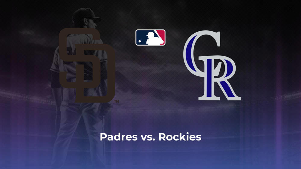 Padres vs. Rockies Betting Odds, Probable Starters 8/2/2024