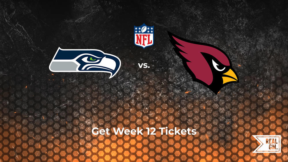 Week 12: Cardinals vs. Seahawks Tickets Available for Sunday, Nov 