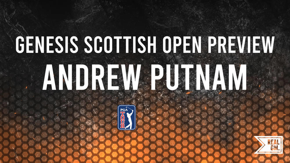 The 2024 Genesis Scottish Open Odds Andrew Putnam RealGM