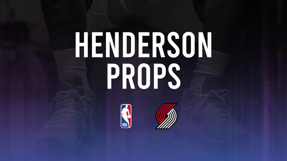 April 3 Trail Blazers vs. Hornets Player Props: Scoot Henderson