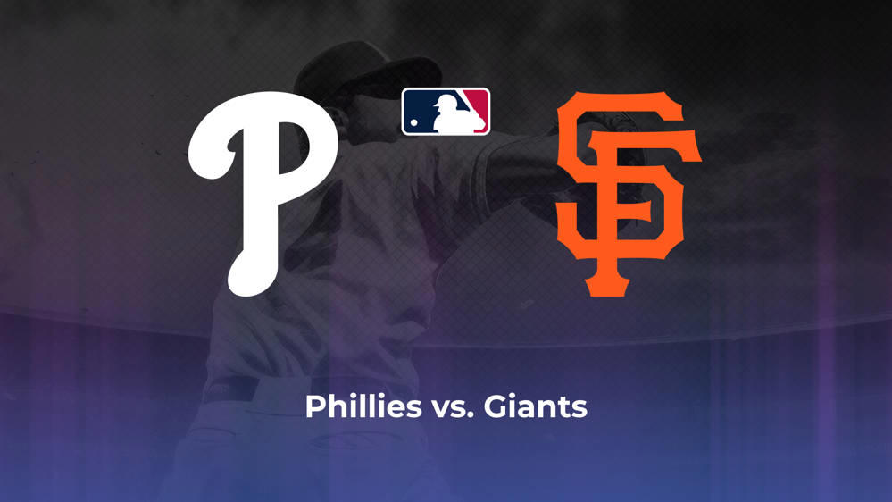 Phillies vs. Giants Betting Odds, Probable Starters 5/6/2024