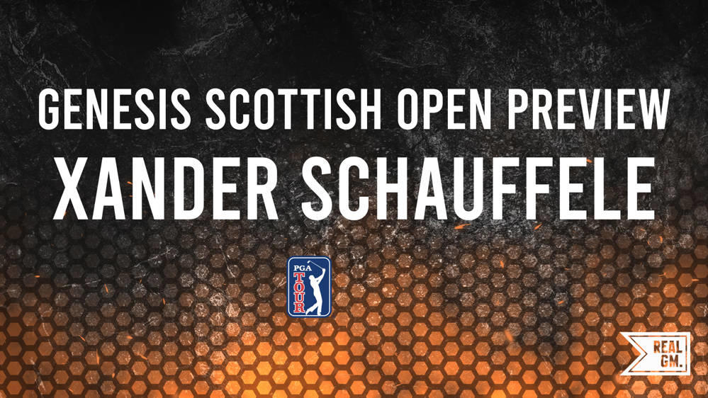 The 2024 Genesis Scottish Open Odds Xander Schauffele RealGM