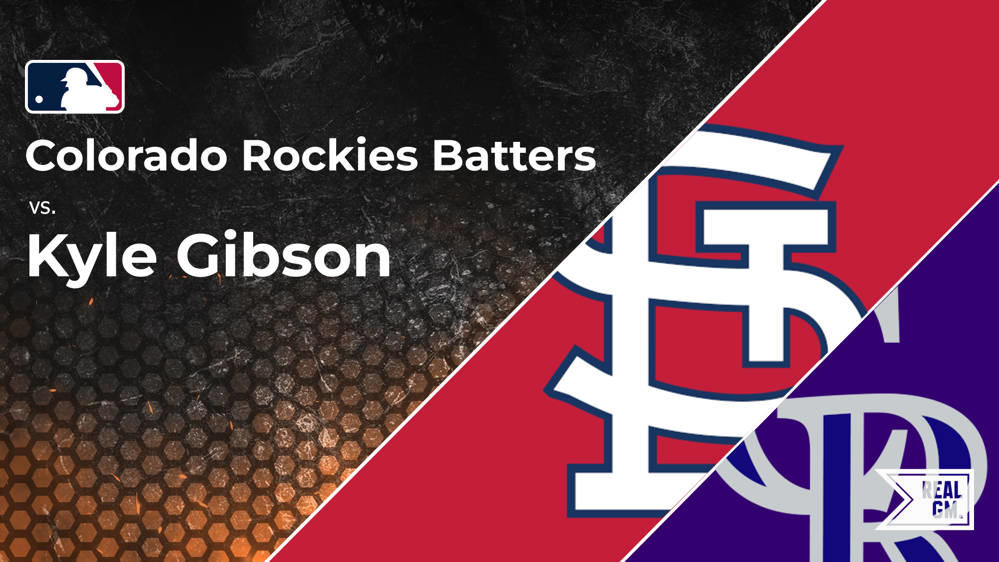 Rockies vs. Kyle Gibson and the Cardinals: Batter vs. Pitcher 