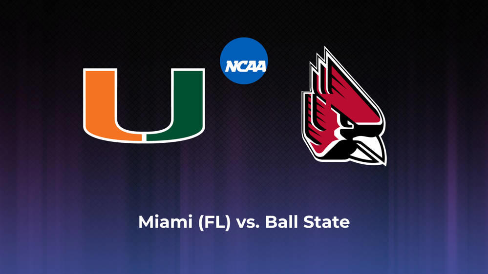 Miami (FL) vs. Ball State Spread, Line & Odds for Sept. 14