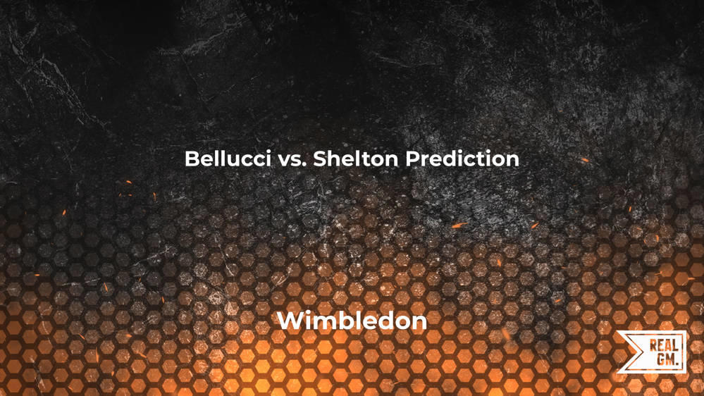 Bellucci vs. Shelton Prediction and Match Betting Odds Wimbledon