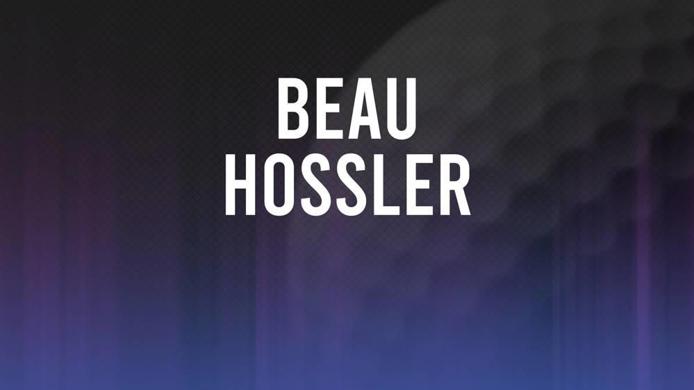 Beau Hossler The 2024 RBC Canadian Open betting odds and trends