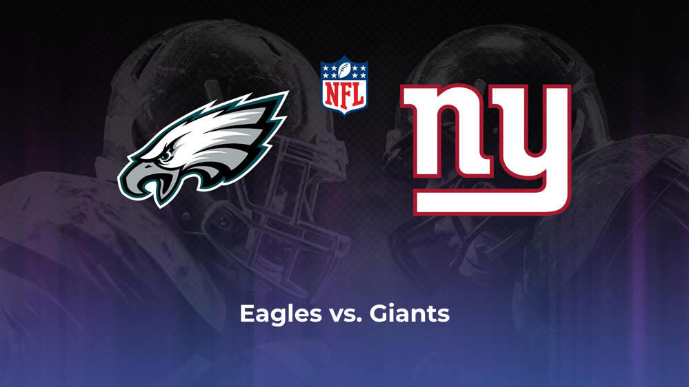 Bet on Eagles vs. Giants in New Jersey: Betting Odds, Line and Spread