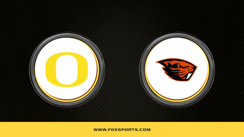 Oregon vs. Oregon State Prediction, How to Watch, Odds, Channel - Nov 17