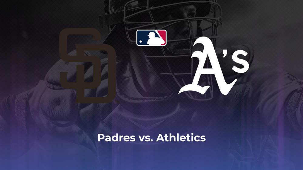 Padres vs. Athletics Betting Odds, Probable Starters 6/10/2024