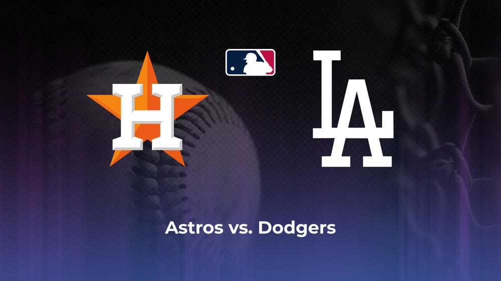 Astros vs. Dodgers Betting Odds, Probable Starters 7/27/2024