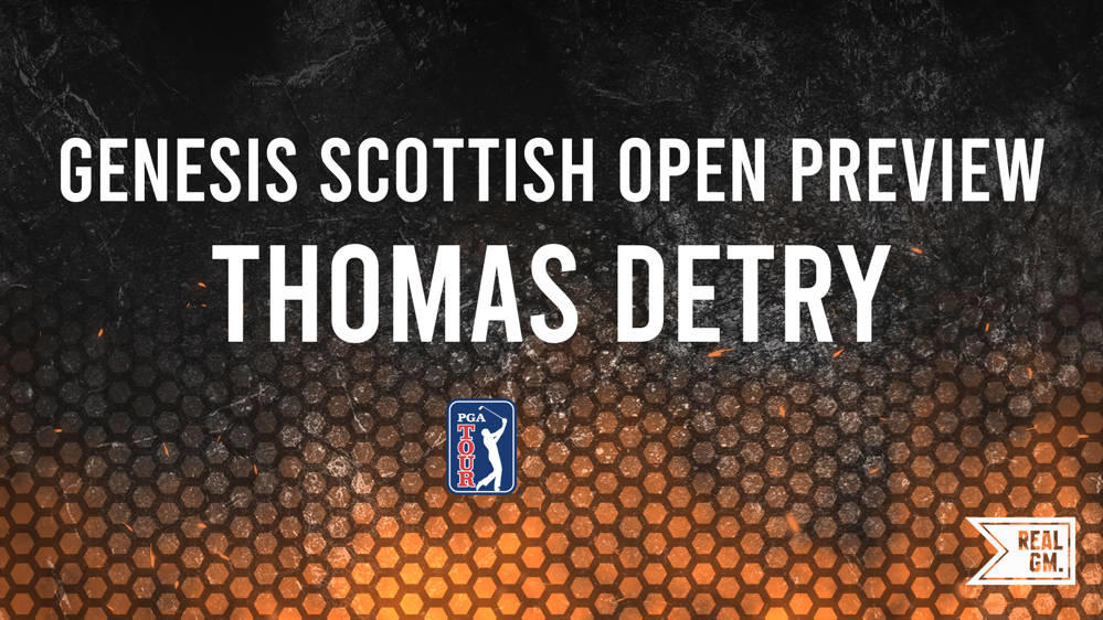 The 2024 Genesis Scottish Open Odds Thomas Detry RealGM