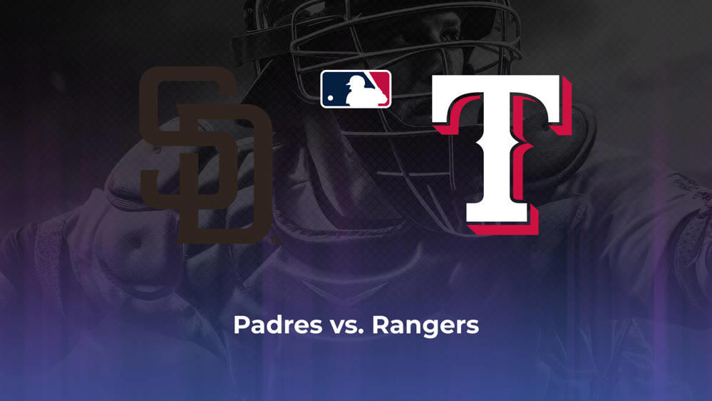 Padres vs. Rangers Betting Odds, Probable Starters 7/2/2024