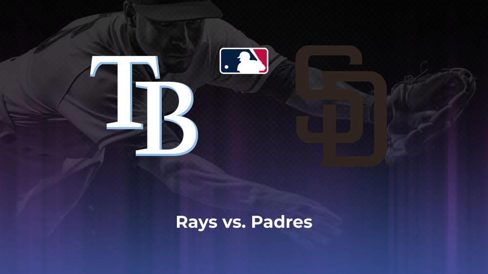 Rays vs. Padres Betting Odds, Probable Starters 8/30/2024