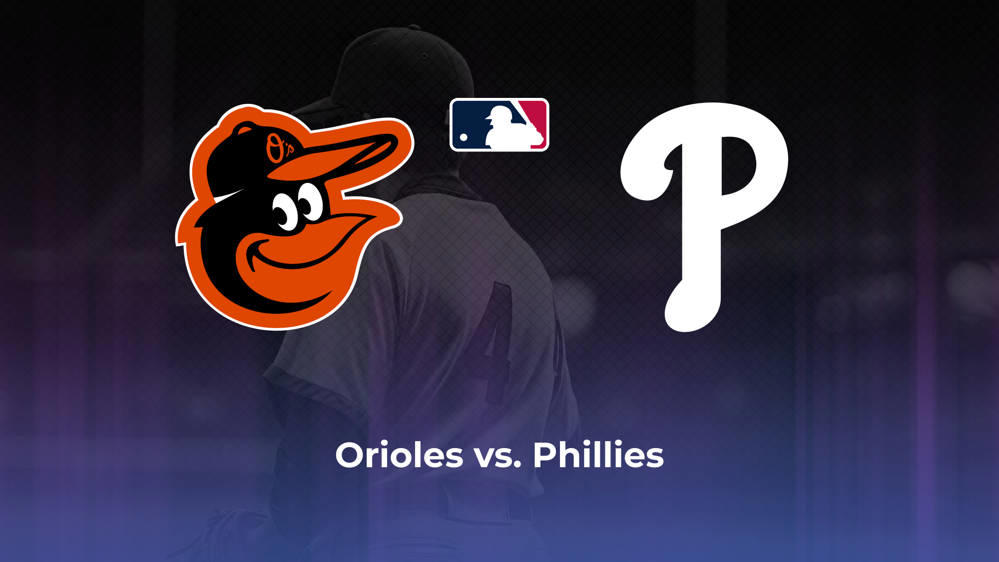 Orioles vs. Phillies Betting Odds, Probable Starters 6/14/2024