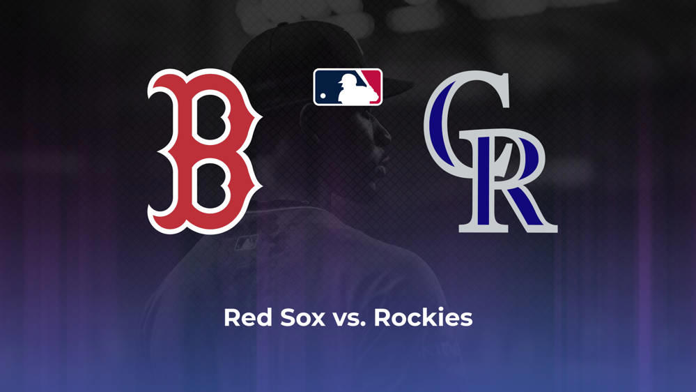 Red Sox vs. Rockies Betting Odds, Probable Starters 7/22/2024