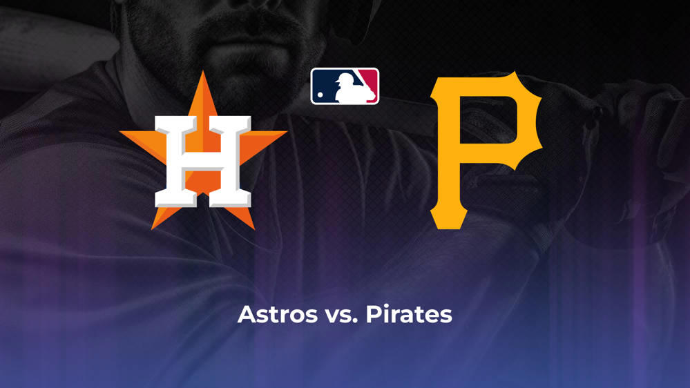 Astros vs. Pirates Betting Odds, Probable Starters 7/30/2024