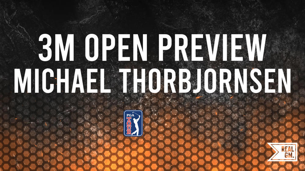 The 2024 3M Open Odds Michael Thorbjornsen RealGM