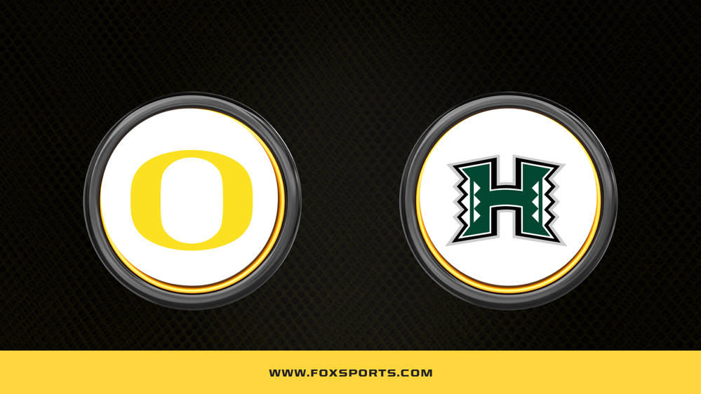 Oregon vs. Hawaii Prediction, How to Watch, Odds, Channel - Nov 4