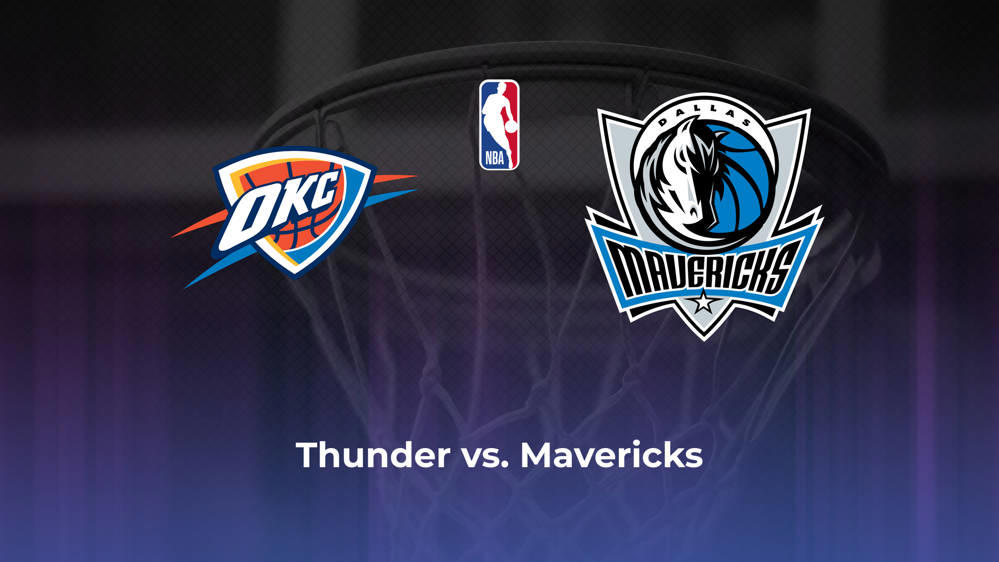 Thunder vs. Mavericks NBA Playoffs Game 1 betting odds and trends