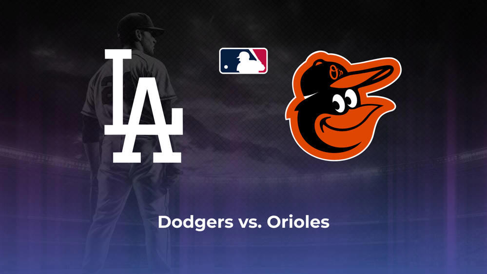 Dodgers vs. Orioles Betting Odds, Probable Starters 8/29/2024