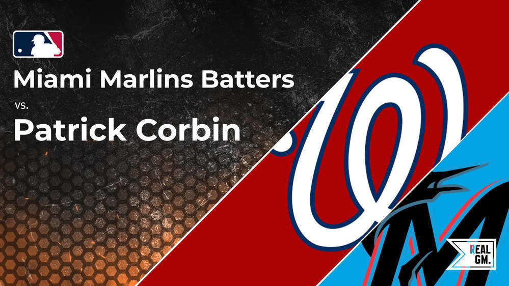 Marlins vs. Patrick Corbin and the Nationals: Batter vs. Pitcher 