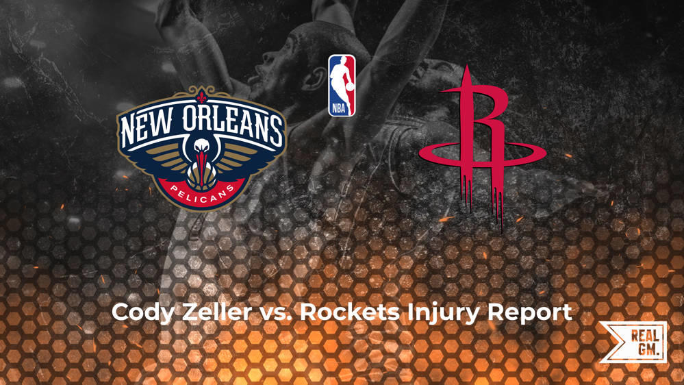 Will Cody Zeller play tonight vs. the Rockets? RealGM