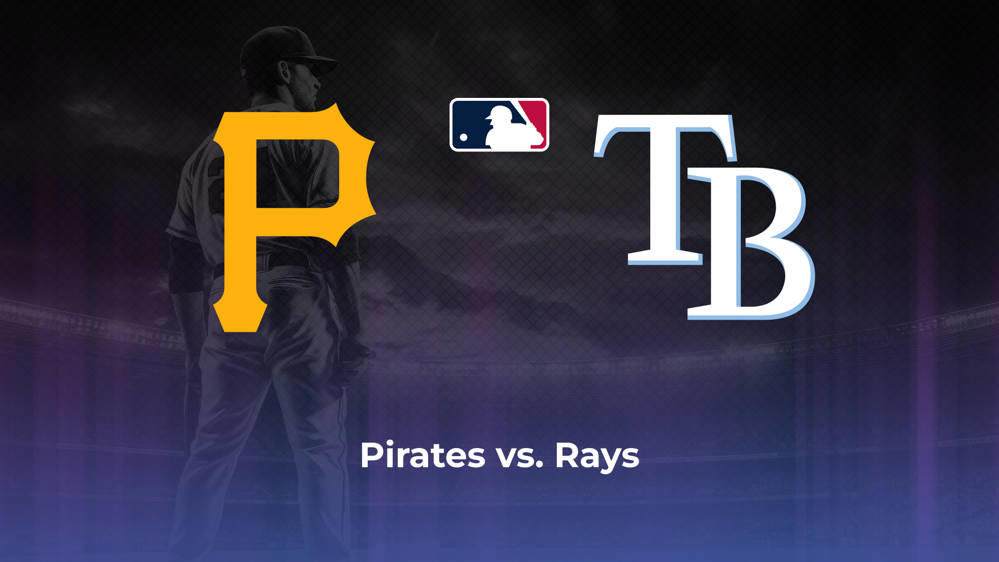 Pirates vs. Rays Betting Odds, Probable Starters 6/22/2024